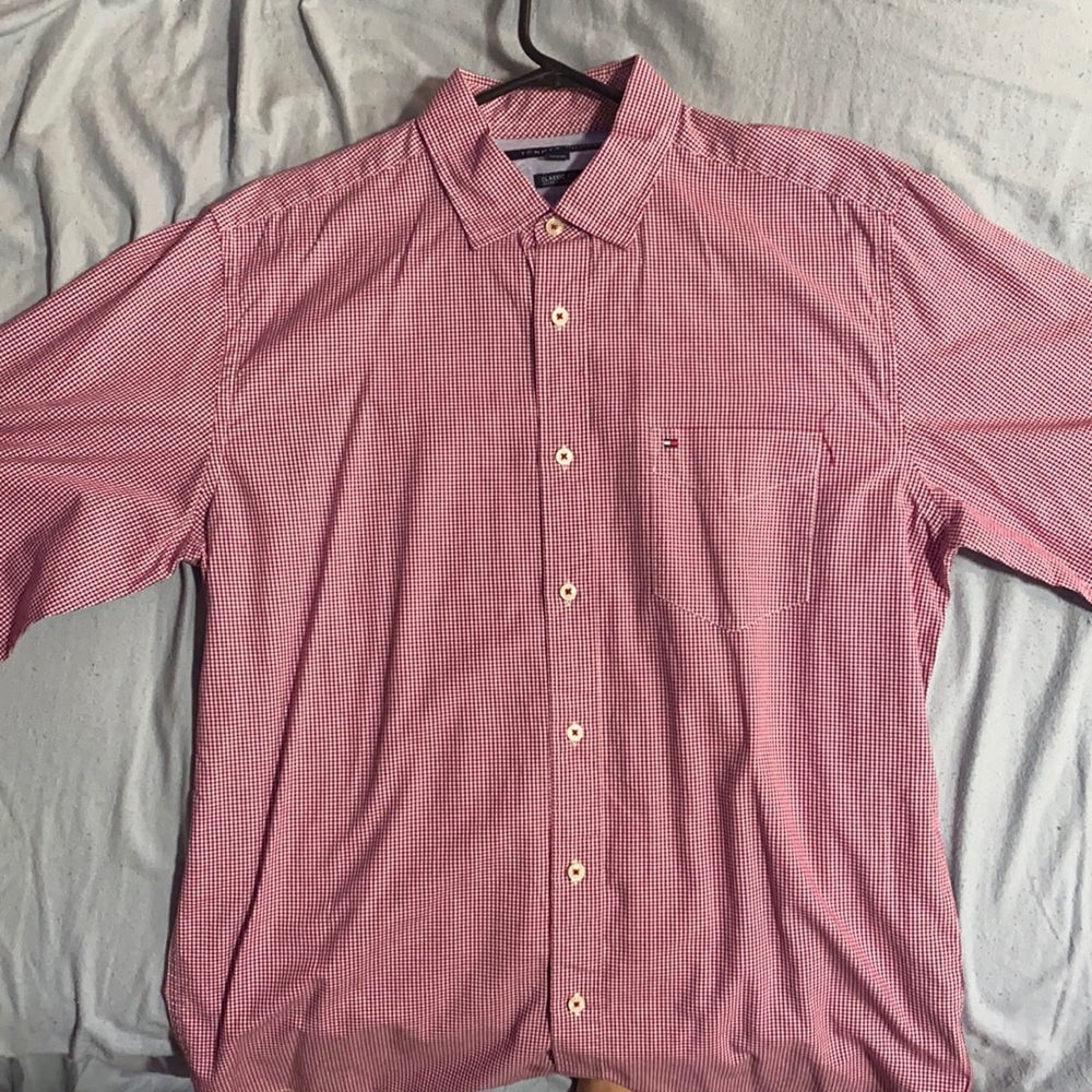 Tommy Hilfiger Checkered Button-Up